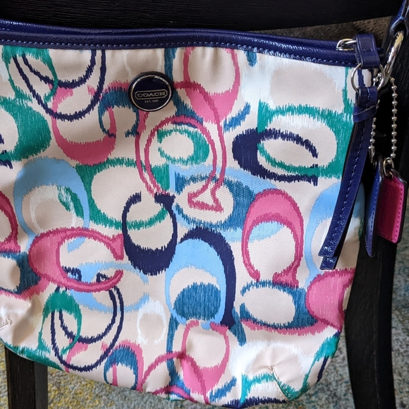 Coach Multicolored Crossbody Purse - Picture 2 of 10